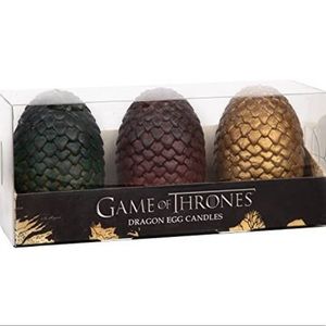 Game of Thrones Dragon Egg Candles